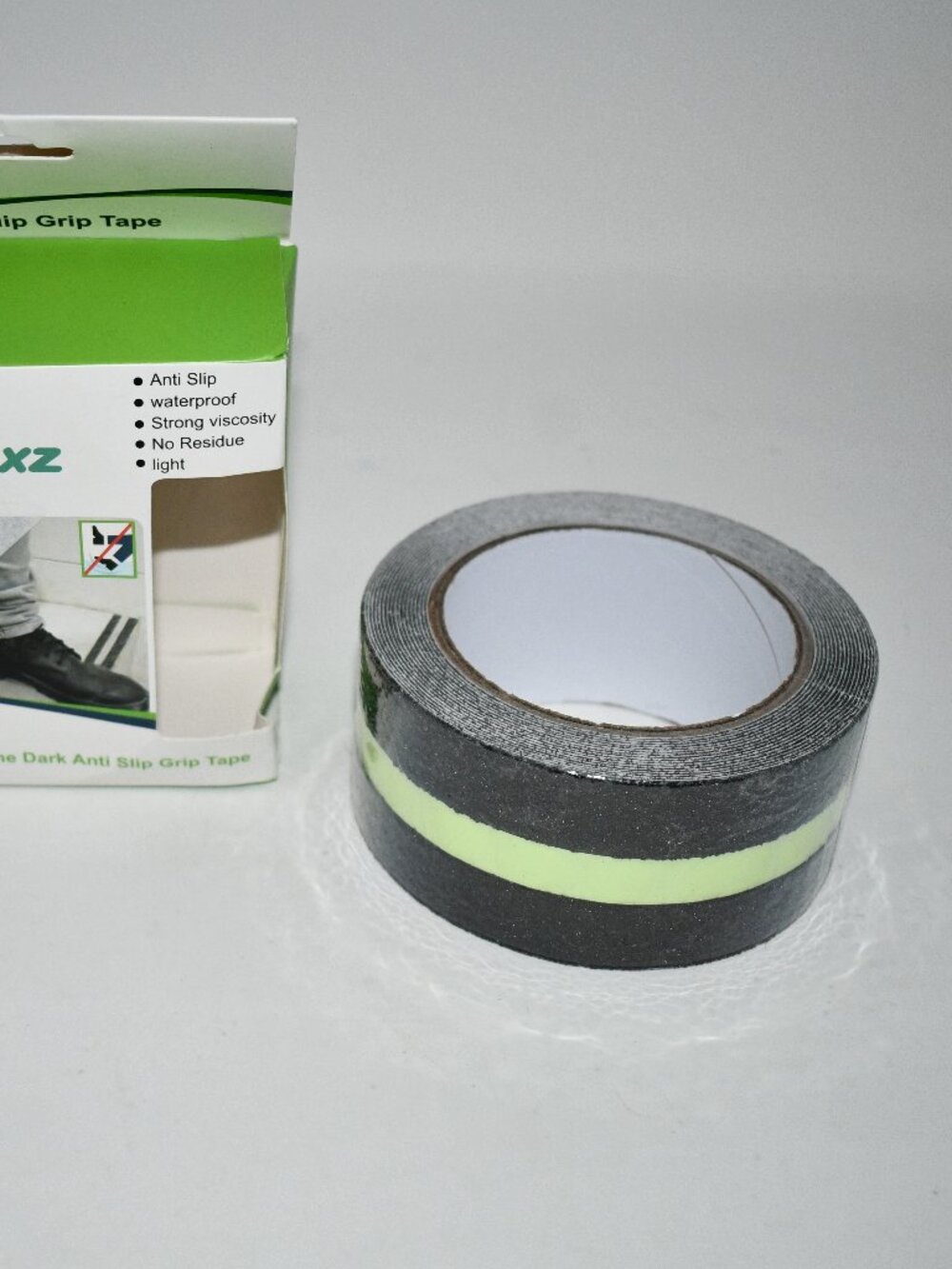 MTNZXZ Anti Slip Grip Tape, Glow in the Dark, 2" x 16.4 Ft, NWT